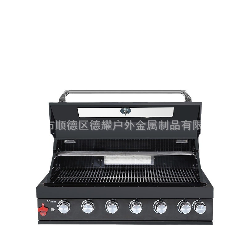 Horno europeo y americano incrustado horno cocina al aire libre jardín patio grilla de barbacoa americana de alta gama 304 acero inoxidable
