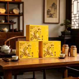 凤凰单枞蜜兰香盒装礼袋 一提4盒500克 高山乌龙茶茶叶新茶蜜兰香