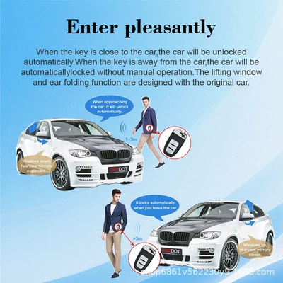 Car anti-theft device Bluetooth Mobile Phone Control for