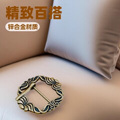 衣角下摆打结扣衬衣衬衫短袖t恤韩版百搭扣环固定收腰神器饰品