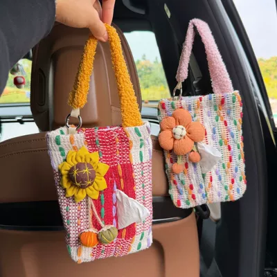 Seat Back Tissue Box — Car tissue box/set