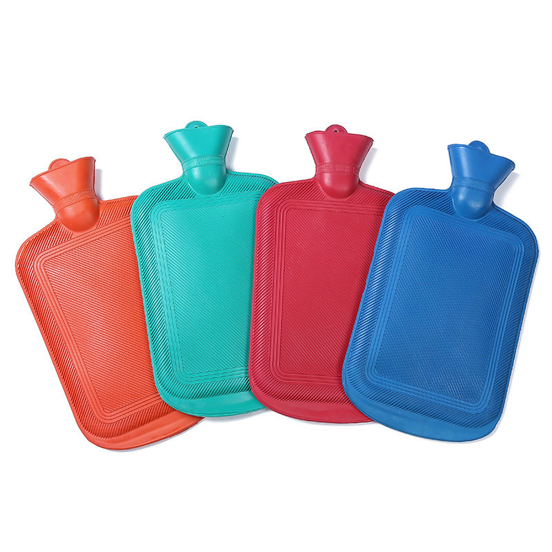 Bolsa de Agua Caliente de Caucho Doble Uso Frío y Caliente para Manos y Pies