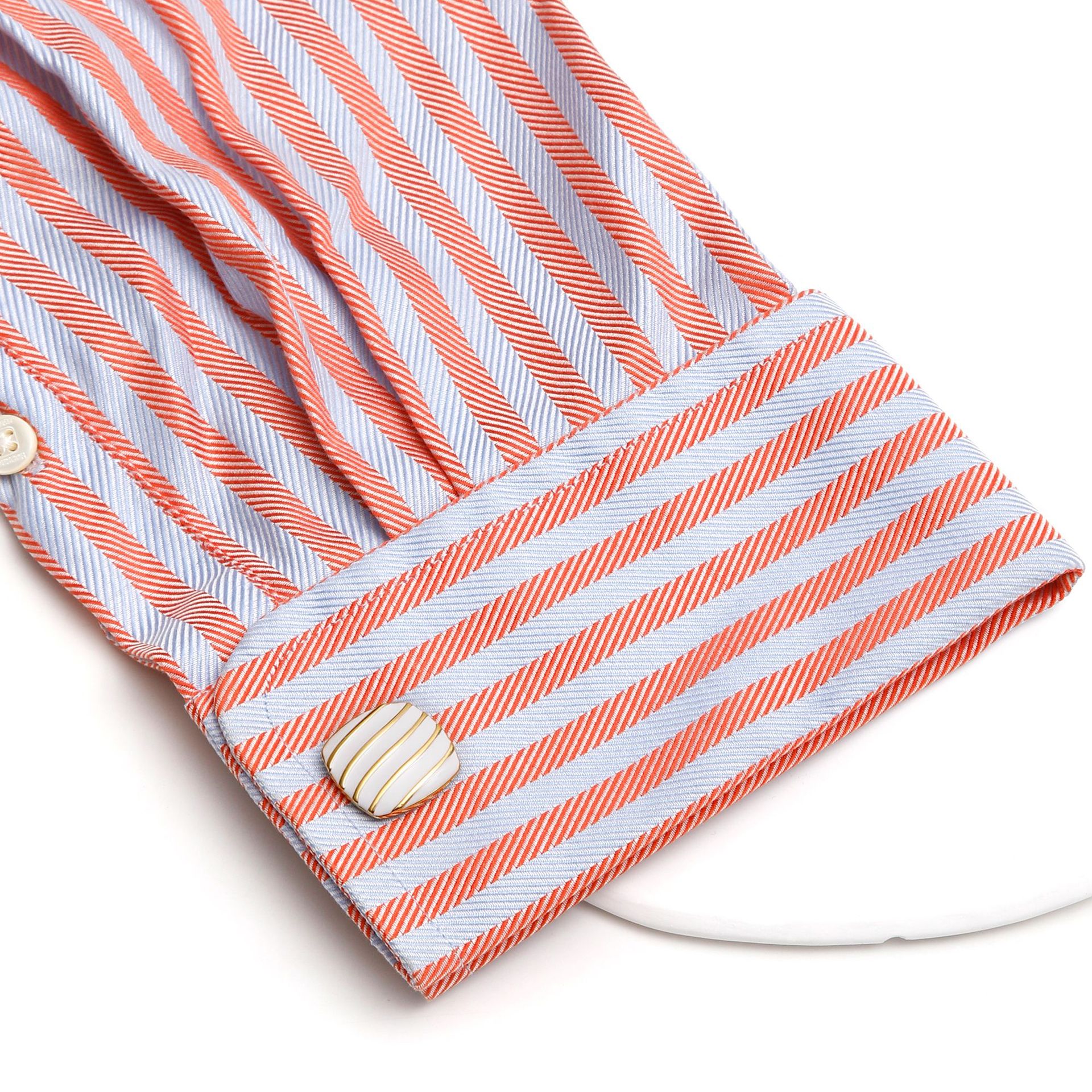 Gemelli da uomo quadrati in stile francese_voghion.com