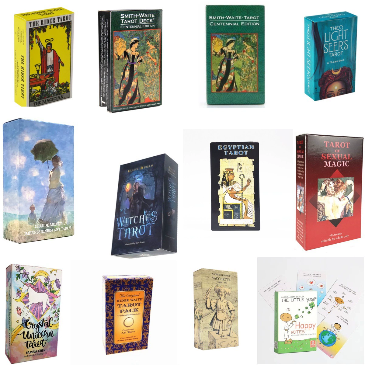 Карты Таро Centennial Wood Standard Oracle Cards 12 × 7, новые производители карт