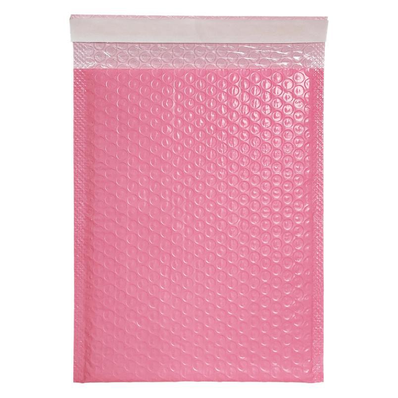 粉色气泡袋 19*28+4cm共挤膜气泡袋电商物流打包发货泡泡袋防震袋