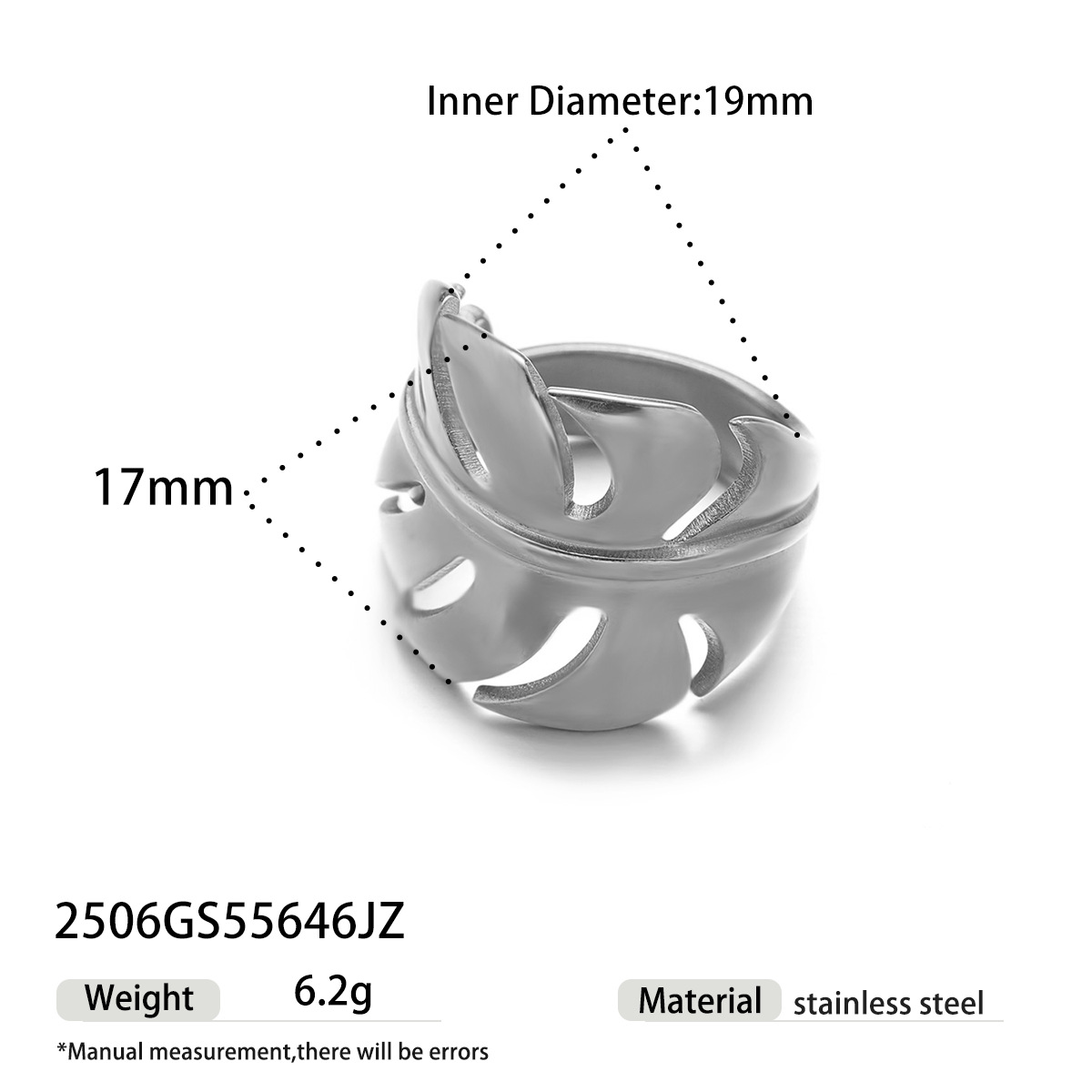 Anillo de acero inoxidable de venta caliente transfronteriza TENA nicho de alto nivel de sensación universal anillo de acero galvanizado joyas de mano de mujeres europeas y estadounidenses