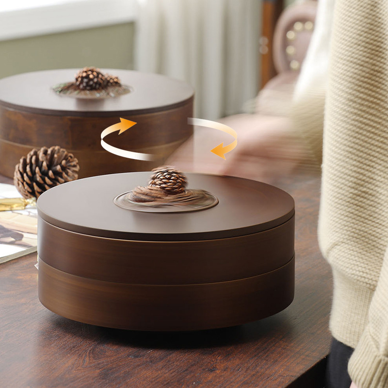 원형 이중층 회전