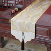 Yi Bixu New Chinese Table flag table flag table cloth Zen Yitai cloth art long luxury tea table pad