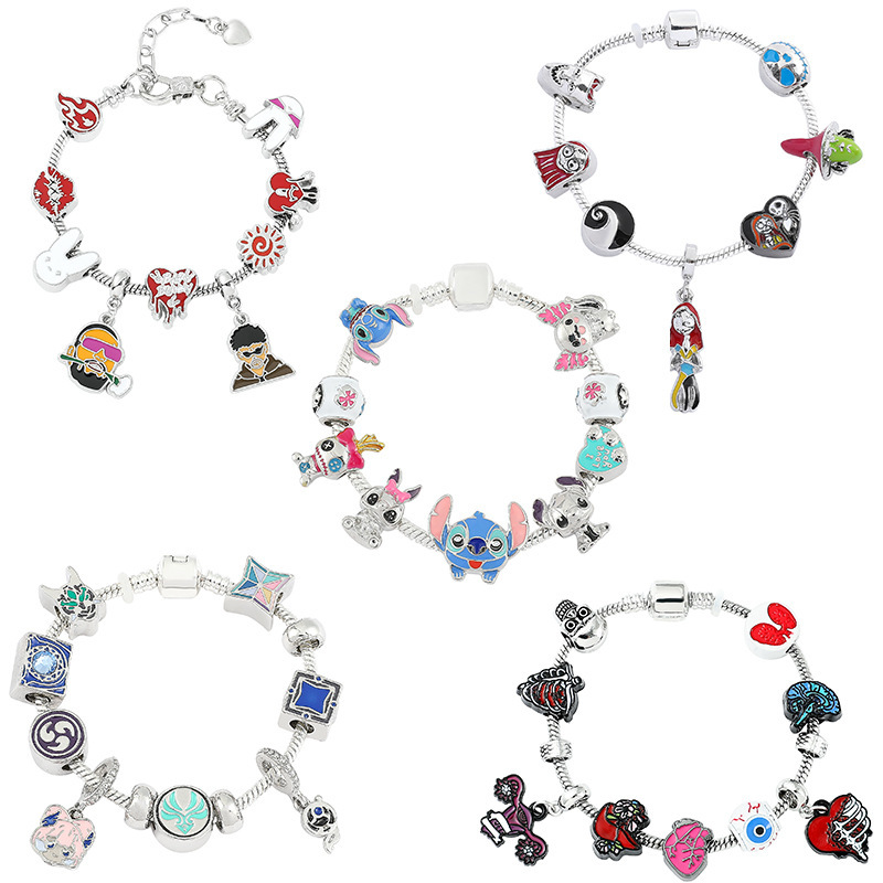 Cross-border film and television peripheral animation Harry Potter Stetson bad rabbit Panjia bracelet diy beaded loose beaded jewelry