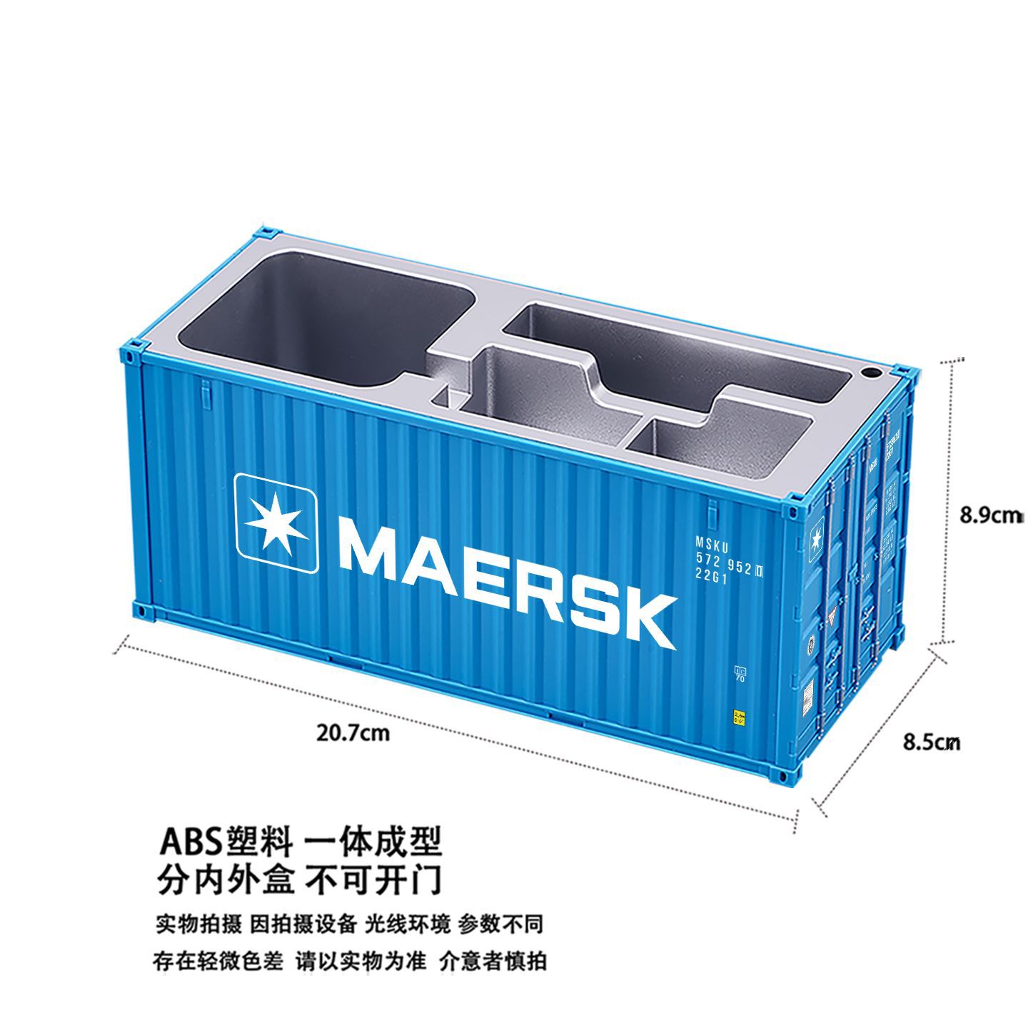 Caja de tarjetas de visita Blue Maersk Pen