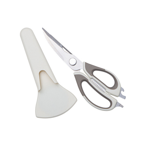 Kitchen multi-purpose scissors household stainless steel strong bone scissors multi-functional barbecue barbecue food scissors