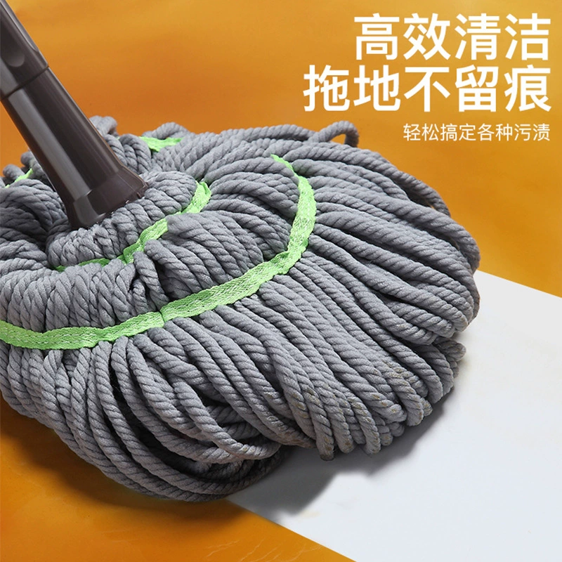 ♡ Оптовая mop Baojiajie самонаматывающаяся швабра, домохозяйственная, одноцветная ручная стирка, лень 6 швабр, самонаматывающаяся