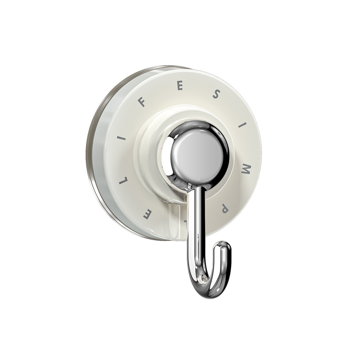 Gancho de ventosa giratoria para baño sin perforación multifuncional en la pared baño dormitorio fuerte rodamiento de peso viscosa sin rastro