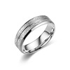Fashionable universal ring stainless steel for beloved, trend accessories, suitable for import, wholesale