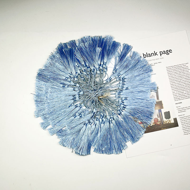 メーカーの現物の金色の流蘇穂の工芸品はしおりの扇子のペンダントを飾って穂のレースの補助材料の卸売りをつります。|undefined