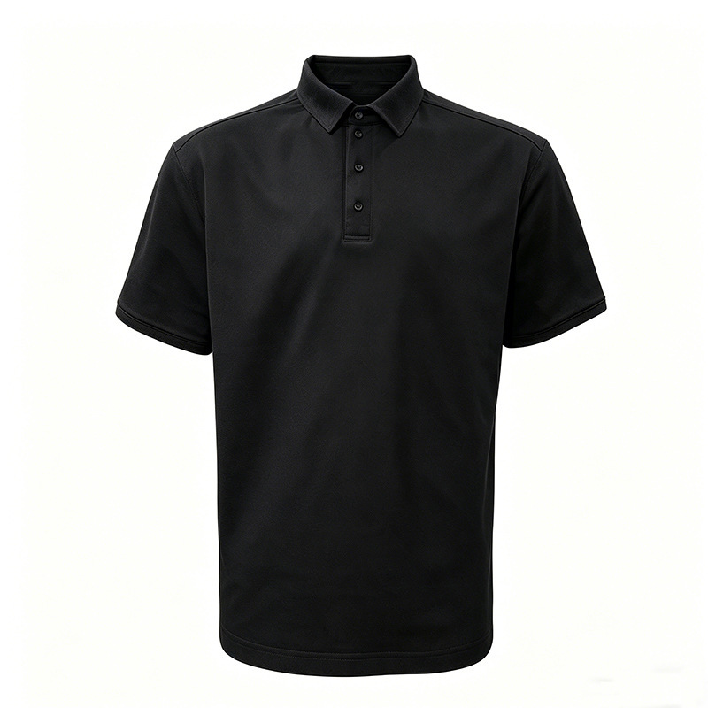 Men's Anti-Cut Polo Short Sleeve Summer Breathable Cool-Touch Security Duty Anti-Cut Protective T-Shirt