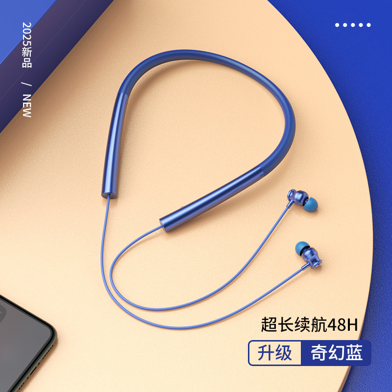 ノイズリダクション Bluetooth ヘッドセット 首掛けスポーツ 2025 新しい高品質と長いバッテリー寿命 首掛けランニング専用ワイヤレス|undefined