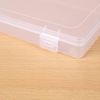 White plastic rectangular stationery, storage box