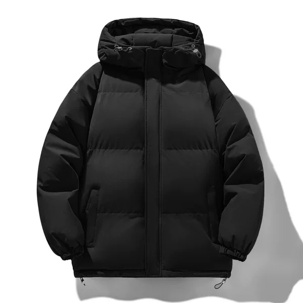 Thickened autumn and winter cotton-padded jackets for men and women, versatile trendy brand warm cotton coats, outerwear, and puffer jackets