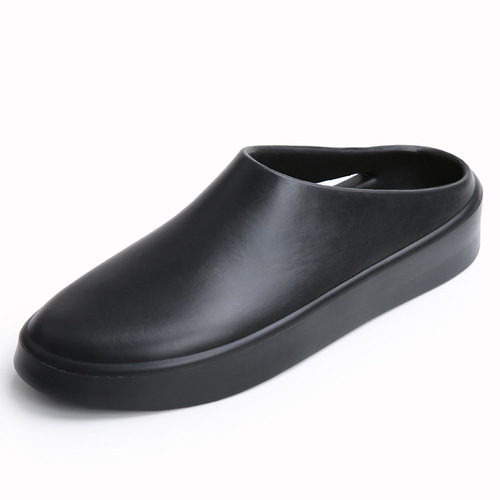 Baotou Lazy Slippers Women's Non-slip Lightweight Comfortable Breathable All-match EVA One-piece Hollow-out Waterproof Work Shoes