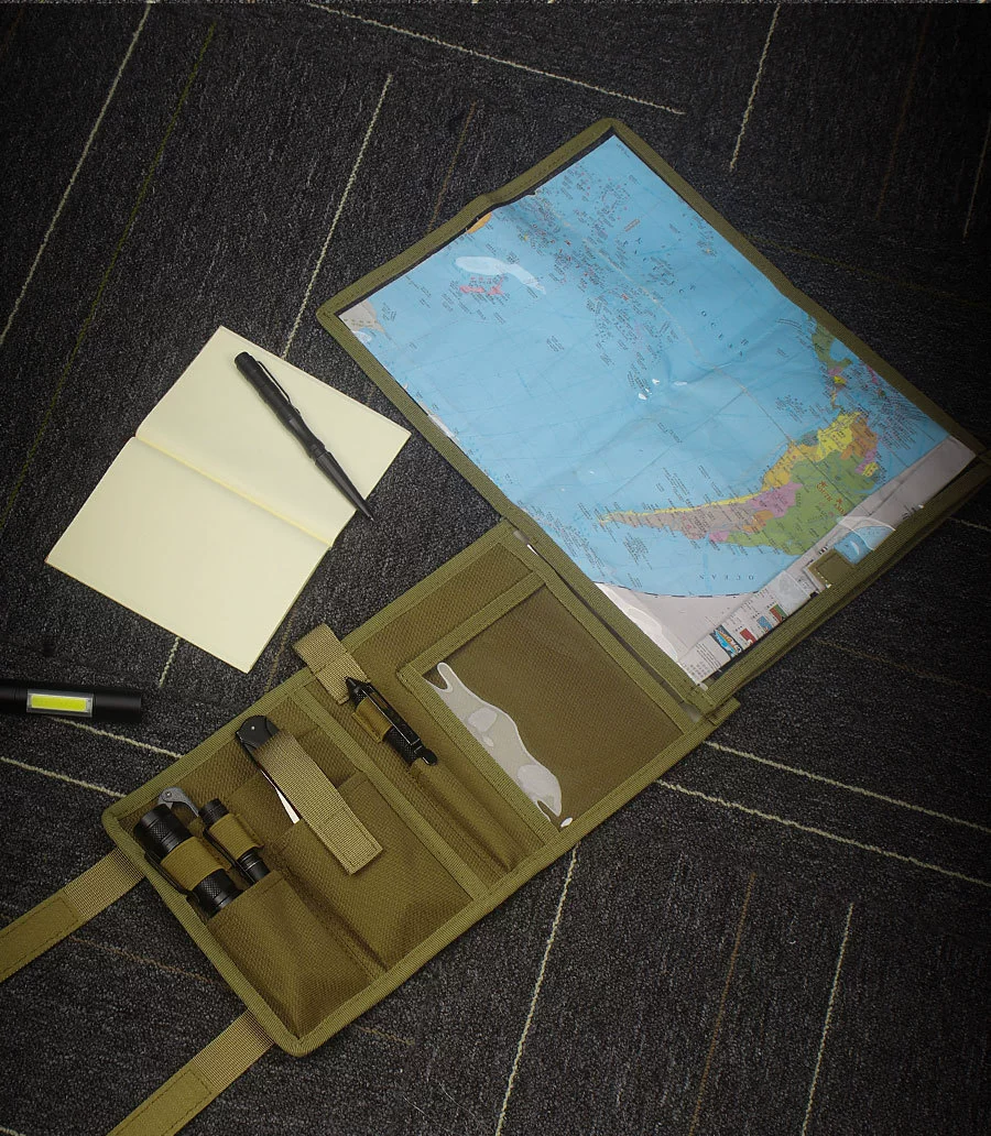 Accesorio de uso exterior: apuntes y mapa