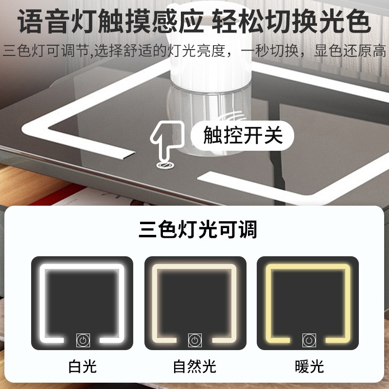 Una caja fuerte inteligente de cabecera de cama en 2024 nuevo moderno y simple dormitorio antirrobo armario de almacenamiento doméstico de tabla de roca