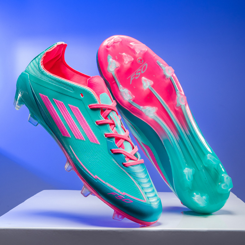 Zapatos de fútbol transfronterizos de baja altura, zapatos de fútbol para hombres y mujeres, zapatos de fútbol para adultos, zapatos de entrenamiento de clavos, zapatos de fútbol para hombres y mujeres