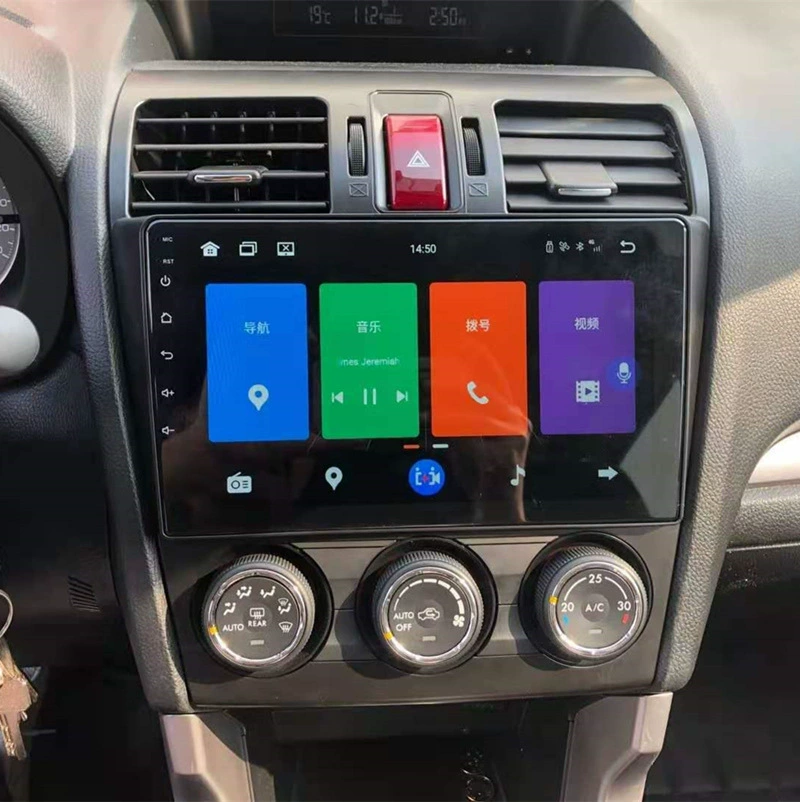 Подходит для Subaru Forester / XV — автомобильная навигация Android, мультимедийная система с крупным 9-дюймовым экраном