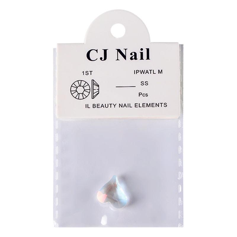 Uñas diamante flash queso sal de mar señaló Fondo diamante decoración mariposa grasa cuadrado melocotón corazón torcido decoraciones de uñas al por mayor