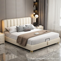 奶油风布艺床免洗科技布主卧大床2米x2米现代简约北欧1.8米软体床