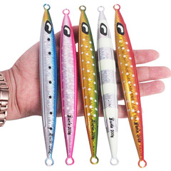 Deep-sea South Oil Lua bionic high-pitched luminous iron plate lead fish slow-shaking sea fishing night fishing boat fishing Spanish mackerel hairtail fishing bait