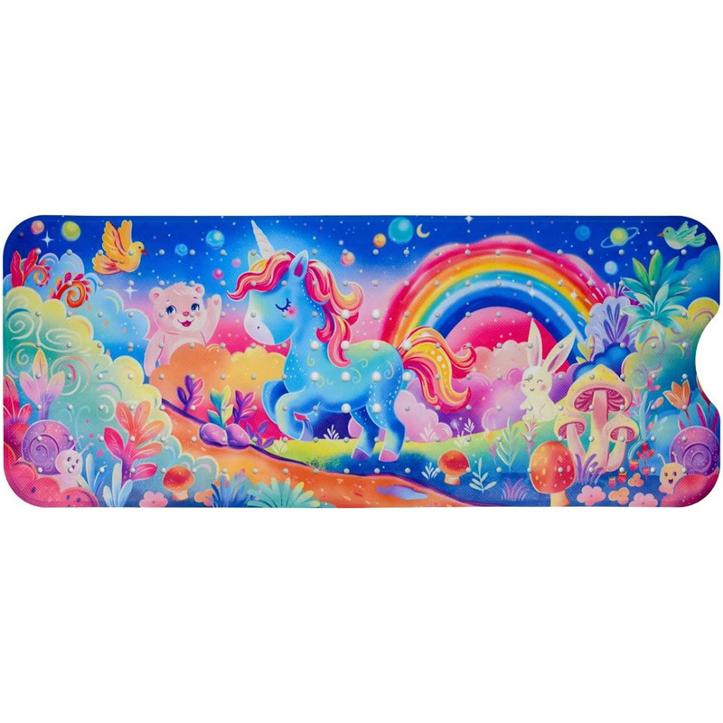 Alfombrilla antideslizante para baño con diseño de océano de dibujos animados para niños de Amazon, alfombrilla antideslizante para piscina, baño, alfombrilla antideslizante