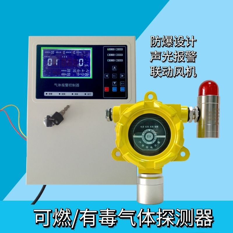 固定式SO2气体探测器 有毒气体泄漏报警器 二氧化硫浓度报警装置
