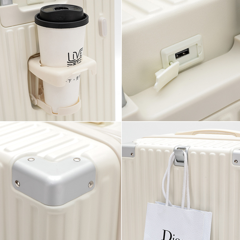 26-inch trolley case ventas directas de fábrica 28-inch gran capacidad mujer estudiante equipaje hombres multi-funcional viaje contraseña equipaje