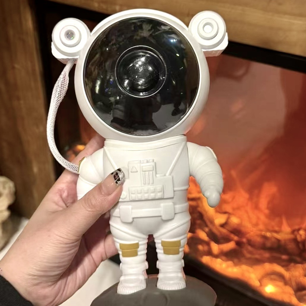 Lámpara de cielo estrellado, luz de proyección, astronauta, astronauta, luz nocturna, proyección de cielo estrellado, luz ambiental multifuncional, luz de personalidad explosiva