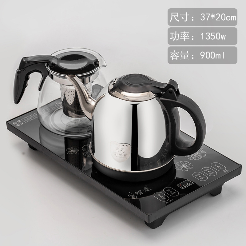 享亨全自动上水家用煮茶泡茶壶全自动电热水壶茶台茶具套装电茶炉|undefined