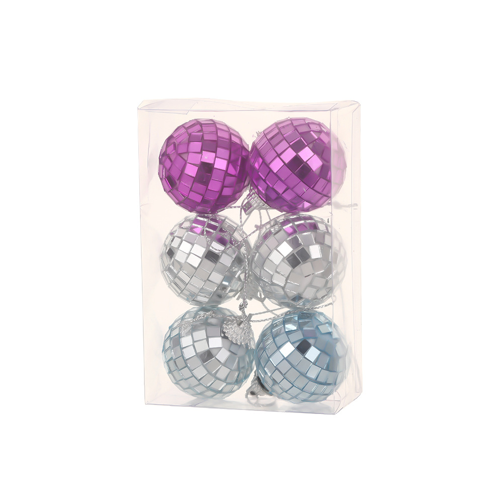 Árbol de Navidad discoteca colgante fiesta bar atmósfera espejo bola ventana fotografía escenario decoración props