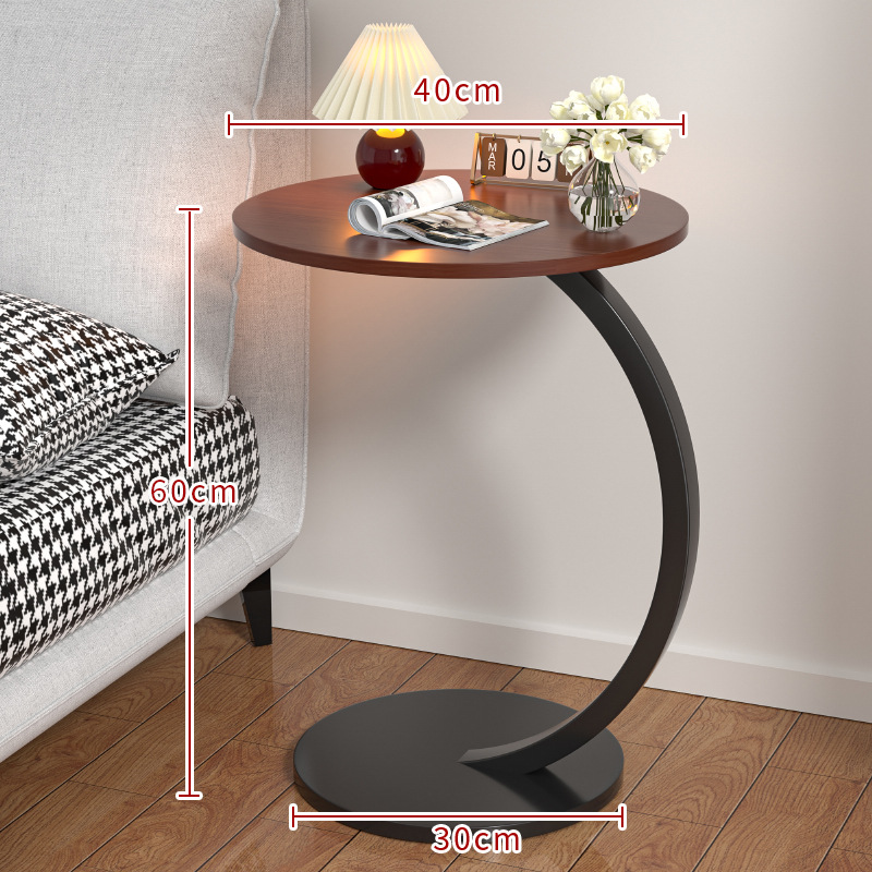 블랙 프레임 [티크 컬러] 라운드 스타일