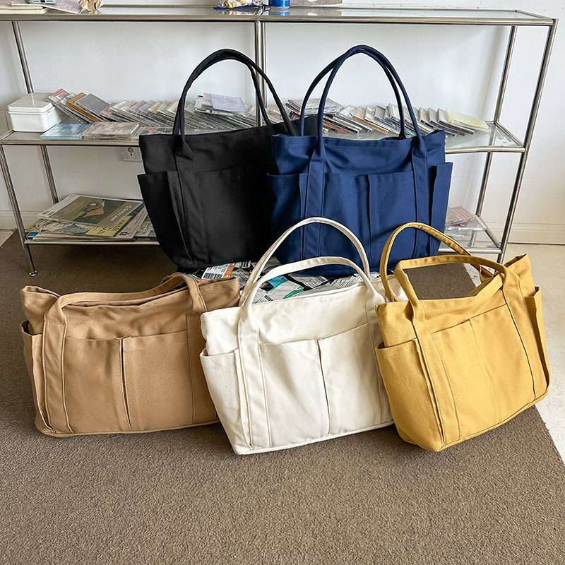 Canvas Bag Exported to Japan Tote Bag Tote Handbag Shoulder Bag Beach Bag Cloth Bag Large Capacity Bag Women's Custom-Made Canvas Bag Exported to Japan Tote Bag Tote Handbag Shoulder Bag Beach Bag Cloth Bag Large Capacity Bag Women's Custom-Made