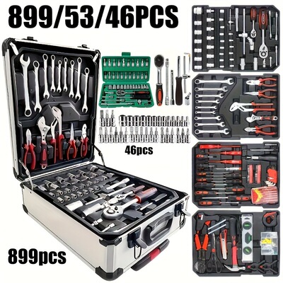 2026新款跨境代發899/53/46套工具手提工具便攜式4層跨境