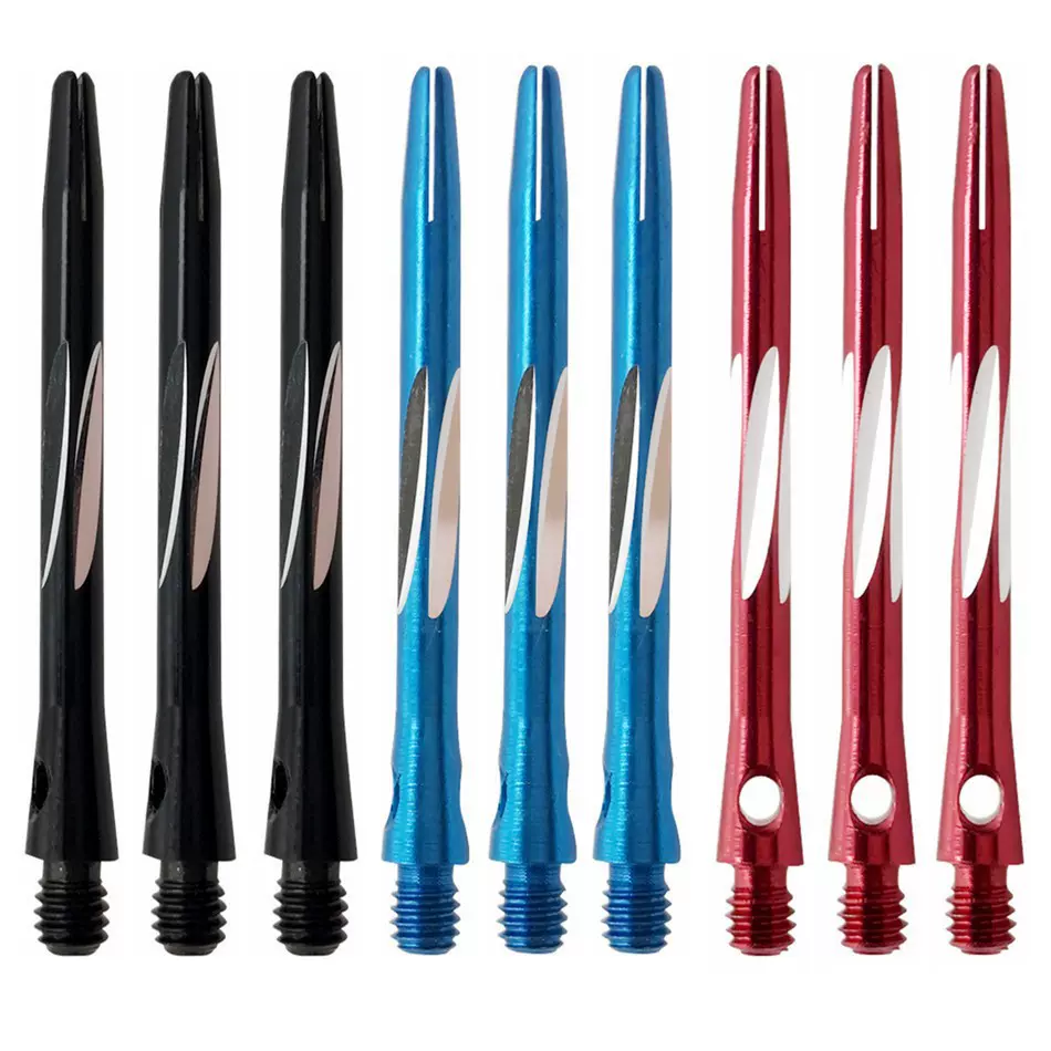 厂家直销雕花镖杆2BA镖杆彩色镖杆镖杆五金飞镖铝杆