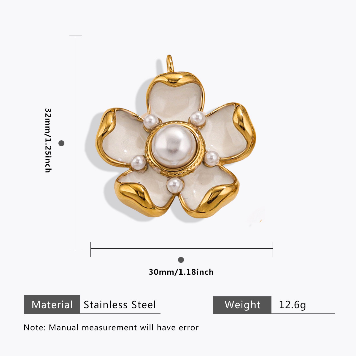 7g Weight Pendant Jewelry Making Type 17.5*17.5mm, 19*22mm, 26*42mm Jewelry Making Size 18K Gold Plated Plating Material Acrylic Pearl, Zircon Inlay Material DIY Jewelry Accessories Classification 5 PCS/Package Quantity 304 Stainless Steel Material Sun, Leaves, Flower Pattern All Seasons Season Enamel, Inlay Design IG Style Style 5 PCS/Package 17.5*17.5mm 19*22mm 26*42mm 304 Stainless Steel Acrylic Pearl Zircon 18K Gold Plated Sun Leaves Flower Pendant DIY Jewelry Accessories 20