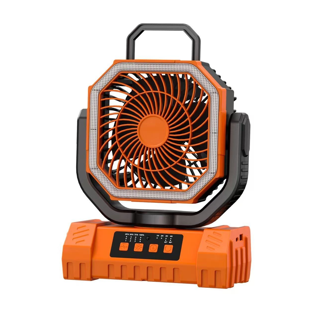 Ventilador Portátil de Camping con Control Remoto 20000 mAh Carga USB con Iluminación para Camping y Exteriores image 6