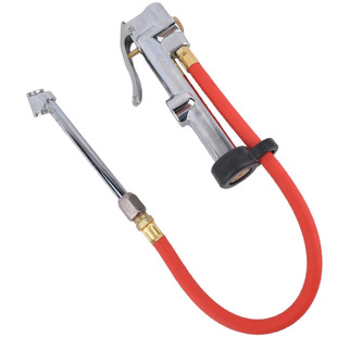 Hand-Held Emergency Inflatable Tire Pressure Gun with Air Ruler and Multi-Functional Universal Set Equipped with High-Precision Tire Pressure Gauge