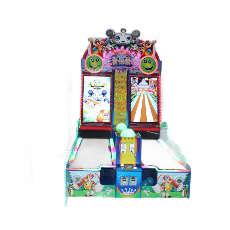 Playground indoor juegos para niños instalaciones de entretenimiento gran equipo de ciudad de juegos de videojuegos máquina de juego de bolos