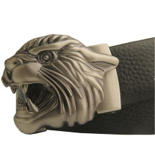 本命年虎年生肖皮带虎头加长大码自动扣腰带硅胶皮老虎头特长皮带