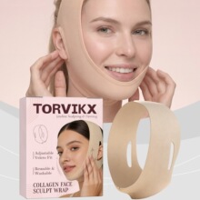 TORVIKX 面部护理贴 贴和面部轮廓舒适透气亲肤下颚线日常护理