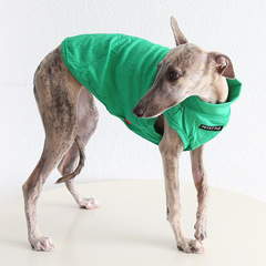 Petstyle 纯色坑条纹背心 意大利小灵缇惠比特宠物衣服跨境亚马逊