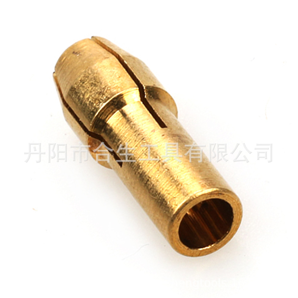 Transfronterizo 10pc latón Chuck 0,5-3,2mm taladro de molienda eléctrica clip mini broca