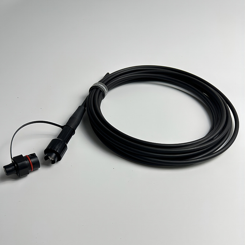 FTTH户外防水光纤跳线IP68SC光纤连接器防水适配器防水预连接SC